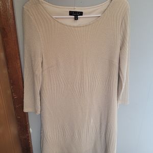 Medium cream glitter dress